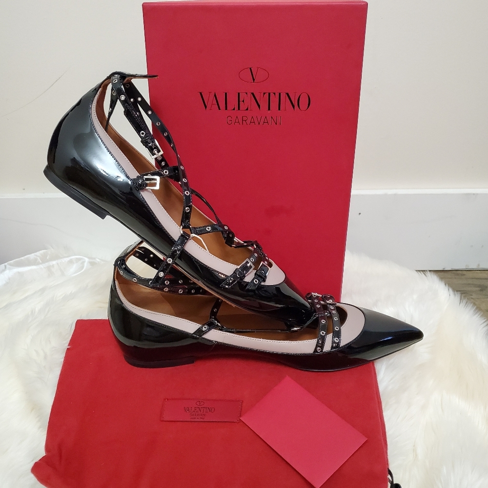 Valentino Love Latch Flatd